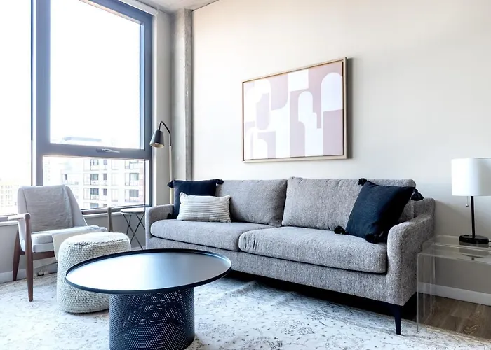 Apartamento W Loop 1br W Pool Gym Nr Fulton Mkt Chi-293 *
