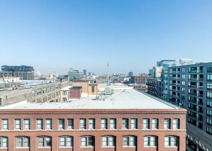 Apartamento W Loop 1br W Pool Gym Nr Fulton Mkt Chi-293